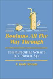 Front cover of Boojums all the way through by N. David Mermin