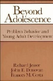 Cover of Beyond adolescence by Richard Jessor