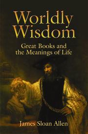 Cover of Worldly wisdom by James Sloan Allen