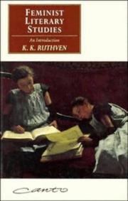 Front cover of Feminist literary studies by K. K. Ruthven