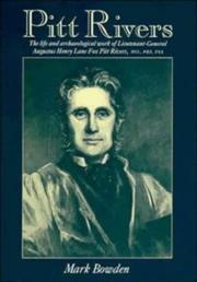 Cover of Pitt Rivers by Mark Bowden