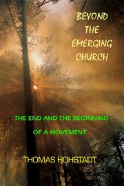 Cover of Beyond the Emerging Church by Thomas Hohstadt