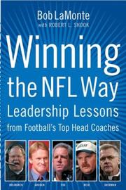 Cover of Winning the NFL way by Bob LaMonte