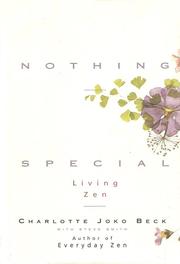 Cover of Nothing Special by Charlotte Joko Beck