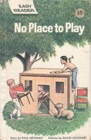 Front cover of No Place to Play by Newman, Paul