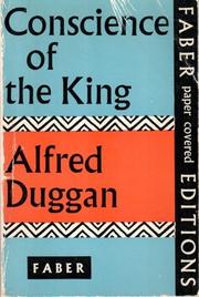 Cover of Conscience of the King by Alfred Leo Duggan