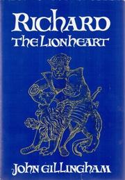 Front cover of Richard the Lionheart by John Gillingham