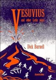Front cover of Vesuvius and other Latin plays by Dick Burnell