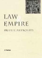 Front cover of Law and empire in late antiquity by Jill Harries