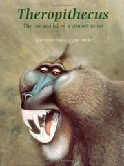 Cover of Theropithecus by Nina G. Jablonski