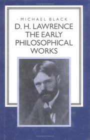 Cover of D.H. Lawrence by Michael H. Black