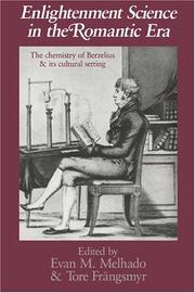 Front cover of Enlightenment science in the romantic era by Evan Marc Melhado