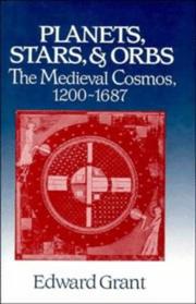 Front cover of Planets, Stars, and Orbs by Edward Grant
