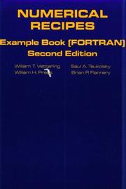 Front cover of Numerical recipes in FORTRAN by William H. Press