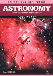 Front cover of Astronomy for the southern hemisphere by Paul Wyatt