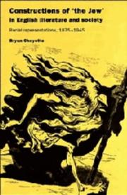 Front cover of Constructions of 'the Jew' in English Literature and Society by Bryan Cheyette