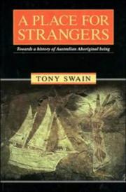 Front cover of A place for strangers by Tony Swain
