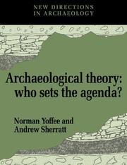 Front cover of Archaeological theory by Norman Yoffee