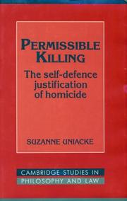 Cover of Permissible Killing by Suzanne Uniacke