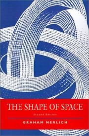 Front cover of The shape of space by Graham Nerlich