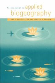 Front cover of An introduction to applied biogeography by Ian F. Spellerberg