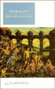 Cover of Morality by Bernard Williams