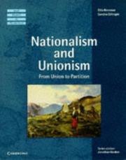 Front cover of Nationalism and unionism by Eilis Brennan