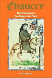 Front cover of The pardoner's prologue & tale, from the Canterbury tales by Geoffrey Chaucer