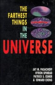 Front cover of The farthest things in the universe by Jay M. Pasachoff