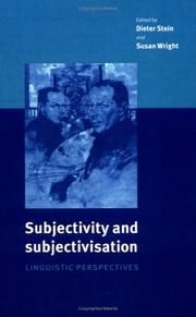 Cover of Subjectivity and Subjectivisation by Unknown
