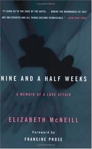 Cover of Nine and a half weeks by Elizabeth McNeill