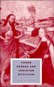 Front cover of Power, gender, and Christian mysticism by Grace Jantzen