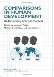 Cover of Comparisons in human development by Jonathan Tudge