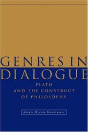 Front cover of Genres in Dialogue by Andrea Wilson Nightingale