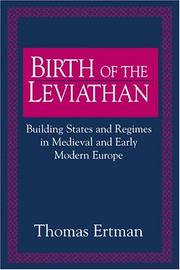 Front cover of Birth of the leviathan by Thomas Ertman