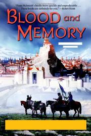 Front cover of Blood and memory by Fiona McIntosh