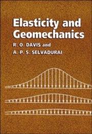 Front cover of Elasticity and geomechanics by R. O. Davis