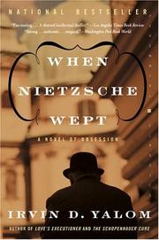 Cover of When Nietzsche Wept by Irvin D. Yalom