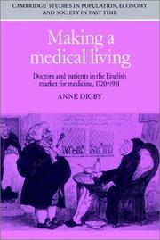 Cover of Making a Medical Living by Anne Digby