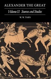 Cover of Alexander the Great by W. W. Tarn
