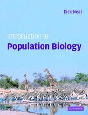 Front cover of Introduction to Population Biology by Dick Neal