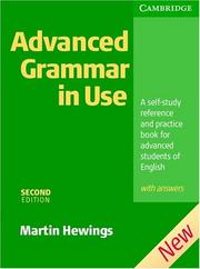 Front cover of Advanced Grammar in Use With answers (Grammar in Use) by Martin Hewings