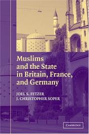 Cover of MUSLIMS AND THE STATE IN BRITAIN, FRANCE, AND GERMANY by JOEL S. FETZER