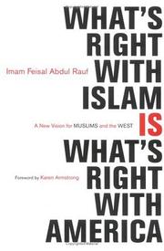 Front cover of What's Right with Islam by Feisal Abdul Rauf