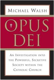 Cover of Opus Dei by Michael Walsh