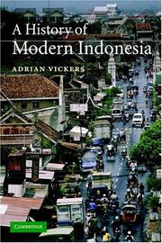 Front cover of A History of Modern Indonesia by Adrian Vickers