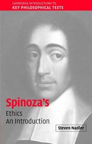 Cover of Spinoza's 'Ethics' by Steven Nadler