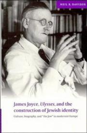 Front cover of James Joyce, Ulysses, and the Construction of Jewish Identity by Neil R. Davison