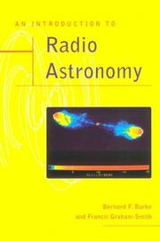 Cover of An introduction to radio astronomy by Bernard F. Burke