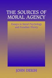 Front cover of The sources of moral agency by John Deigh